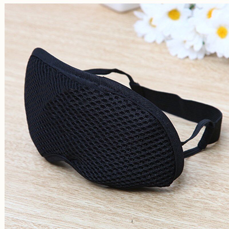 Outdoor travel tourist supplies bamboo charcoal shading eye mask to help sleep breathable sleeping men and women eye mask