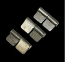 Split-left hinge anti-hinge detachable iron door flag-shaped hinge thickened without hole welding hinge