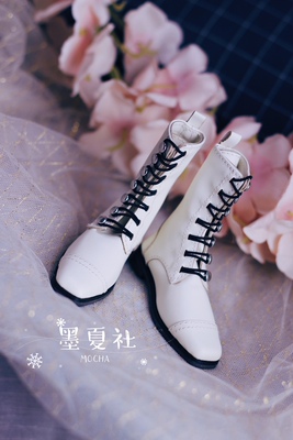 taobao agent Spot Mocha No. 3 retro leather buckle boots shoes SD17 Uncle BJD baby shoes leather shoes leather shoes