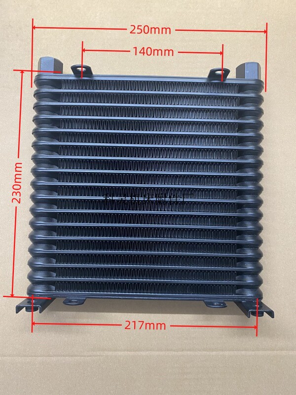 Hydraulic Station Radiator Adc-217 Automotive Transmission Cooler Spindle Air-Cooled Oil Heat Exchanger Al608-17E