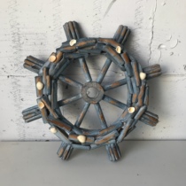 West-East Grocery American Ocean Wind Mediterranean Wooden Old Handmade Group Decoration Anchor Modeling Decorative Wall Decoration