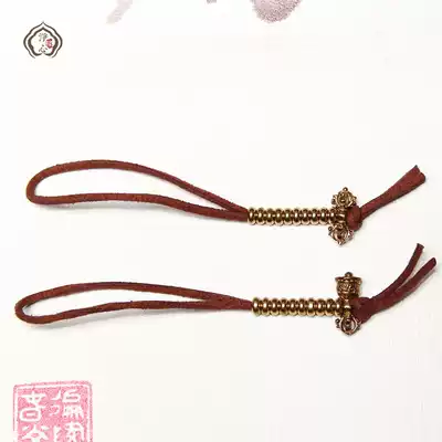 Diamond bell counter Pure copper Tibetan Buddha bead counter Ritual Buddha meter Japanese Sencha free water green rod most