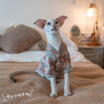 GINGERAIN CAT SWEATER DEVIN CAT ABBEY ORIENTAL SHORT WOOL CATTY KNITWEAR Knitted Thickened Tie Buttoned Jacket