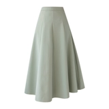 Модная юбка в складку, 2025 года, городской стиль, А-силуэт, длина миди, высокая талия