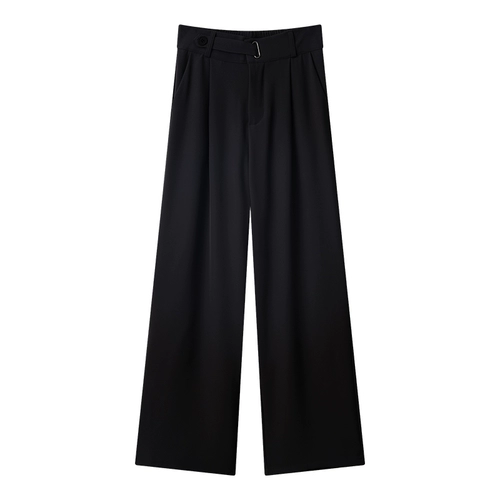 Пиджак классического кроя, тонкие шелковые штаны для отдыха, подходит для подростков, свободный прямой крой