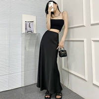 Черный, длинный