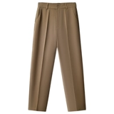 Шелковый шифоновый костюм, тонкие штаны для отдыха, подходит для подростков, высокая талия