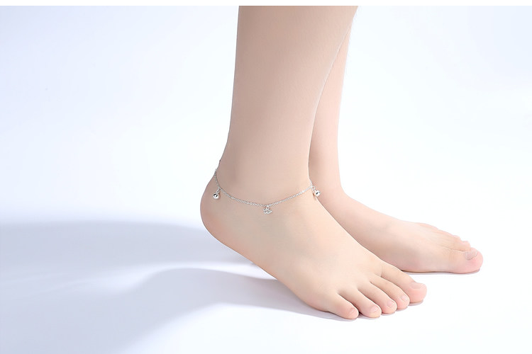 Bracelet de cheville Femme      en Argenterie - Ref 3104252 Image 19