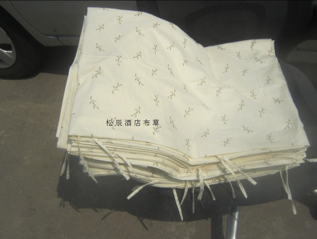 Bông cotton polyester bông khách sạn khách sạn lúa mì gai lúa mì hoa trắng gối vàng nhà máy giường gối cao su non cho trẻ sơ sinh
