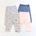 Yêu gia đình ~ quần cotton in hoa cắt cúp 2019 hè tải quần legging bé lớn quần lửng - Quần quần bò rộng bé trai Quần