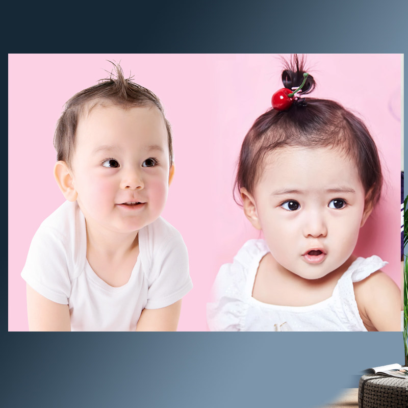 bb stickers for pregnant baby pictures Wall stickers Baby posters Fetal education hanging paintings dolls Newborn wedding room dragon and twin portraits