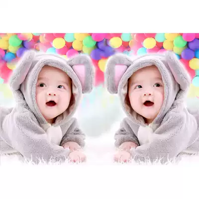 Baby poster prenatal education cute beautiful boy pictures wall stickers baby pregnant women Baby painting bb Photo Pictorial