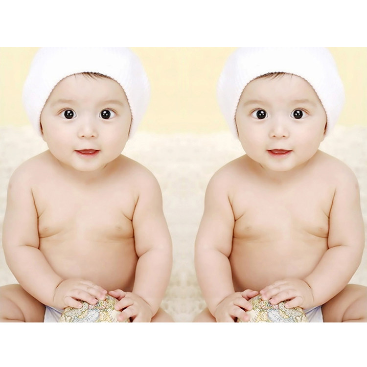 Baby poster picture pictorial Cute baby beautiful cute twin baby boy painting Pregnant woman pregnancy preparation prenatal education wall sticker