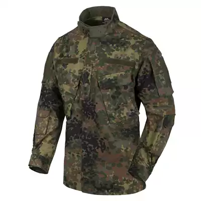 Polish brand classic camouflage jacket men's jacket tactical top zipper outdoor stand neck CPU