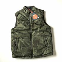 Outer single double-sided warm vest pure autumn winter leisure outdoor vest