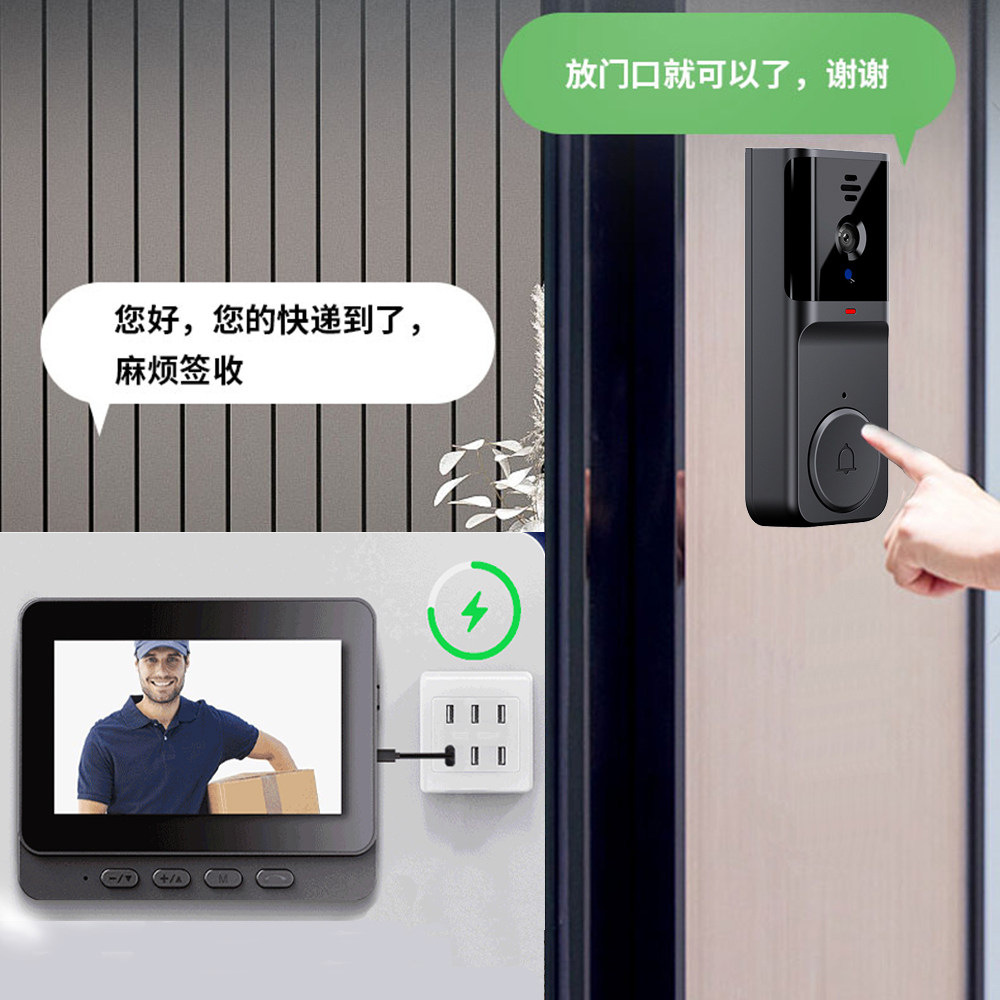 智能家居新宠儿：无线可视门铃带给您安心与便利