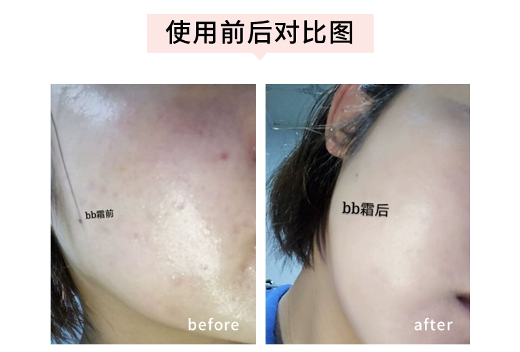 Hàn Quốc FAU Tái chế nhỏ Black Tube BB Cream Water Light Repair Chứa Snow Grass Air Cushion Concealer Moisturising Makeup Makeup Brightening