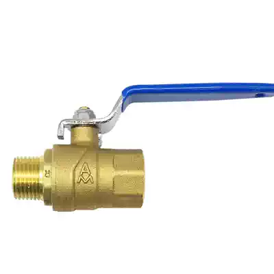EMECO internal and external thread ball valve 214 thickened brass internal and external thread ball valve Q31F-20T 4 points 6 points