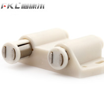 Double door cabinet suction cabinet door suction cabinet door bumper Plastic magnetic spring magnetic touch