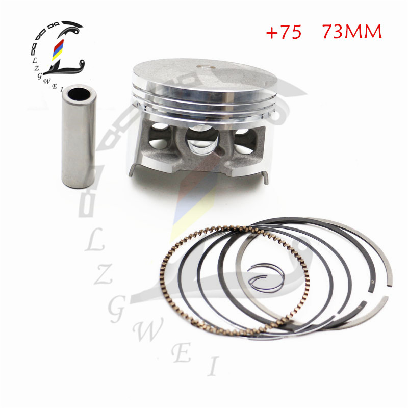 Suitable for 73MM diameter XR250 BAJA250 off-road vehicle piston ring piston assembly