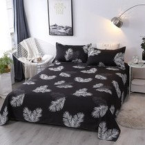 Pure cotton sheets single Nordic style simple single double college dormitory 1 meter 2 meter five sheets