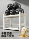 Microwave Oven Rack Pull-Out Kitchen Multi-Functional Rack for Oven and Pots Countertop Rice Cooker Multi-Layer Storage Shelf