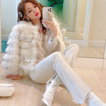 MissLuxury net red name Ehime ~ Conspiculy Trendy Little Savoury 2021 new lamb fur fur fur coats women
