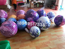 Closed Gas Mars Piste Stars Empty Themed Balloon Decoration Inflatable Eight Planets Suspended Hanging Planet Moon Planet
