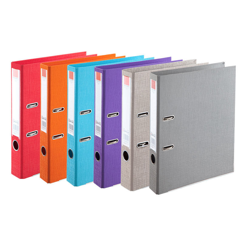 Qixin A305 A4 2 inch Eco-friendly PP face fast labor clip Red Orange Sky Blue Purple Tuhao Gold Silver Gray