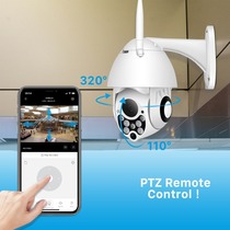 1080p PTZ IP Camera Wifi Outdoor wireless Outdoor PTZ CCTV surveillance Camera