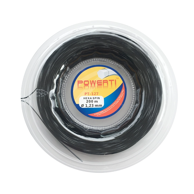 POWERTI HEXA SPIN Tấm lớn 200 mét Dây chuyền bóng tròn polyester bóng tròn hàng đầu