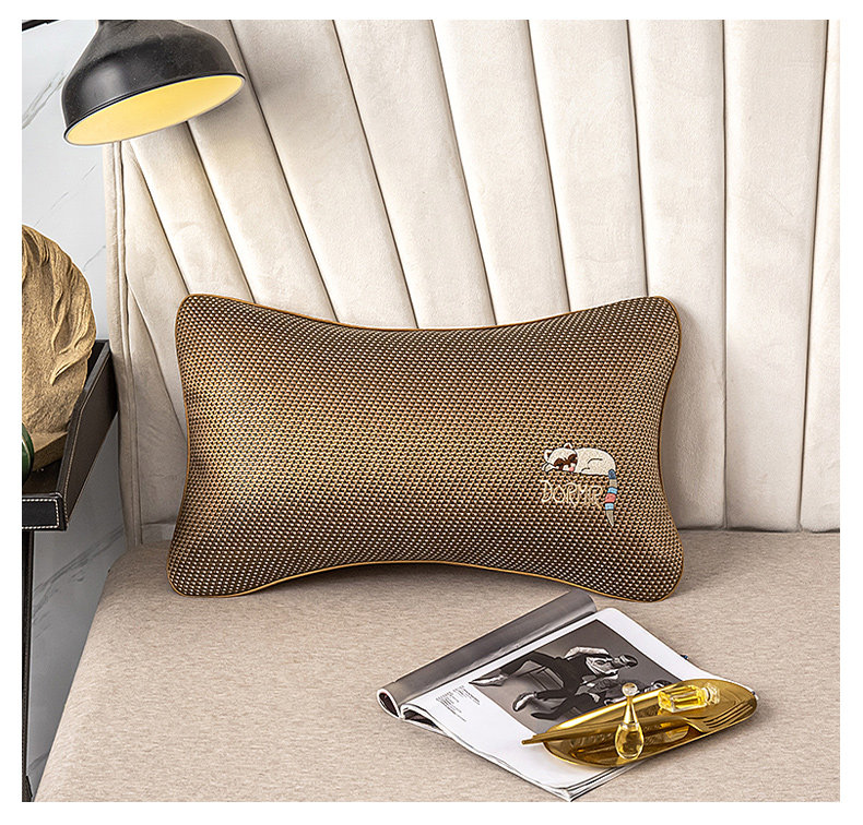 Подушка 荞麦枕头单人颈椎枕护颈椎助睡眠专用荞麦皮枕头荞麦枕芯枕套枕头