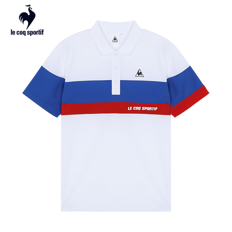 Le Kak men short sleeve polo shirt summer casual simple lapels casual sports short sleeves