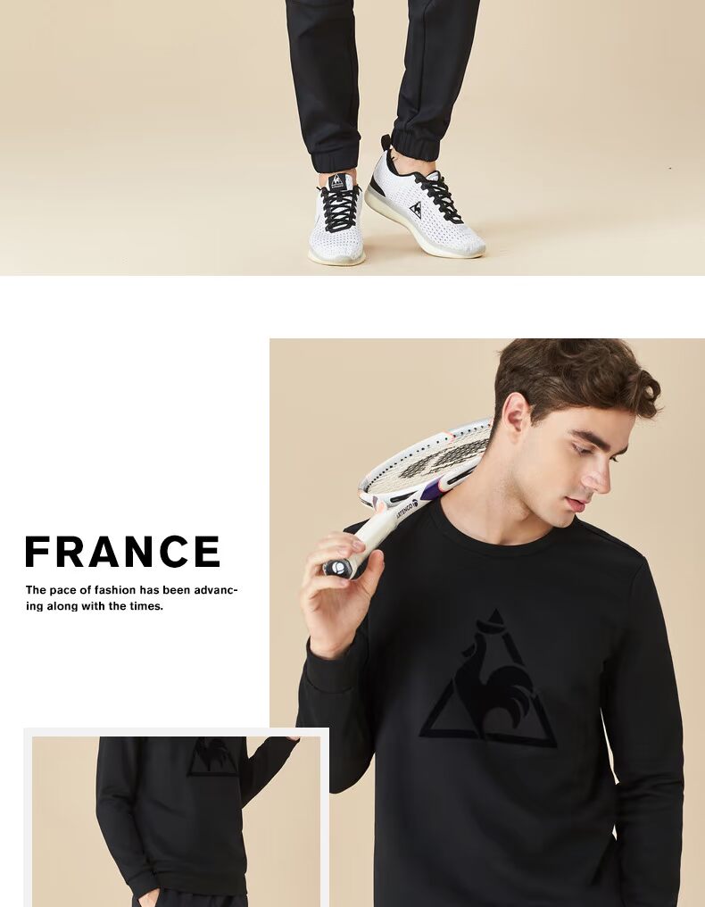 Gà Pháp lột da in áo len thể thao áo thun nam CB-1621173 áo hoodie nữ form rộng dài