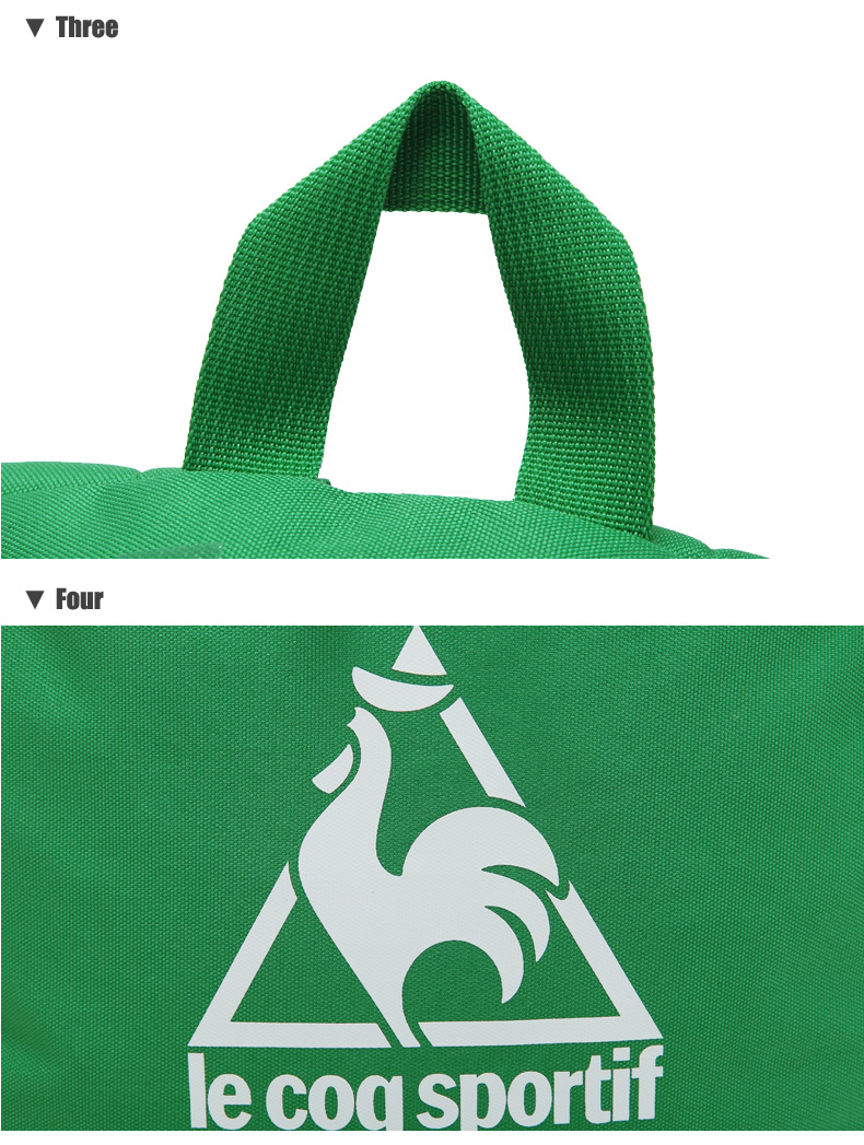 Lecoqsportif Lecak gà Pháp nam và nữ ba lô CA-8652161 balo đi học