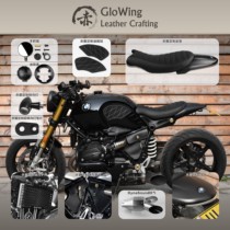 拿铁 cafe racer 尾灯坐垫改装赤翼GloWing 改装合集展示