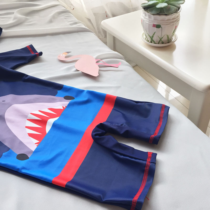 Áo tắm cho trẻ em Xiêm Shark đồ bơi cho bé 1 tuổi