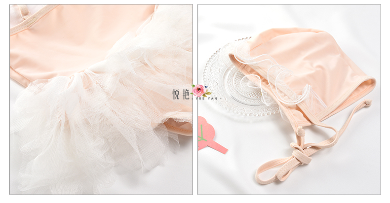 Áo tắm cho trẻ em Swan Siamese Cô gái trẻ em 1-3 Công chúa Áo tắm cho bé dễ thương - Bộ đồ bơi của Kid đồ bơi cho be gái 10 tuổi