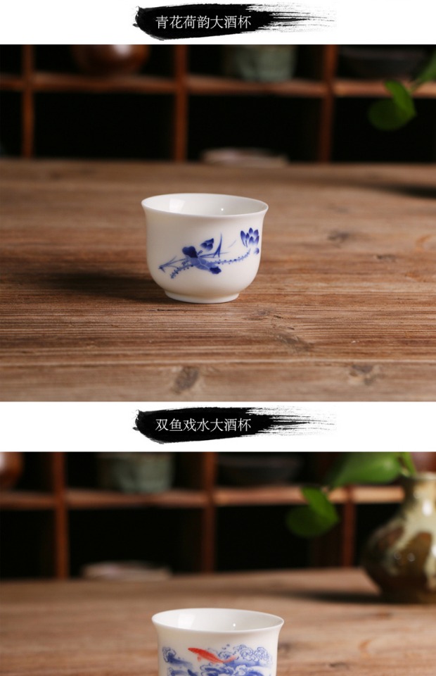 Gốm nhỏ rượu thủy tinh ly gốm xương sứ vàng rượu vang trắng rượu vang thủy tinh rượu vang nhỏ ly rượu vang rõ ràng rượu vang - Rượu vang ly rượu vang ocean