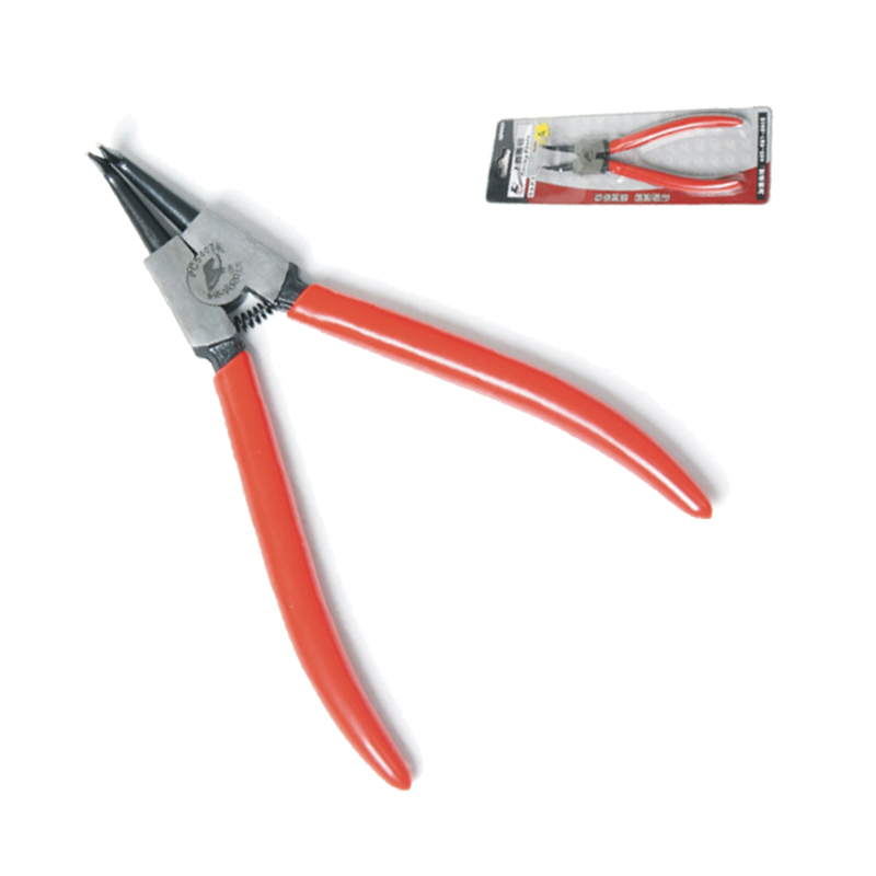 Kafwell 7-inch chrome vanadium steel C- type buckle ring clamp spring clamp elbow external clamp hardware tool pliers