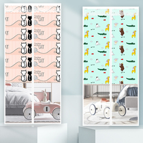 Door curtain encryption anti-mosquito anti-fly ventilation impervious partition Feng Shui curtain door mosquito net dormitory privacy self-priming screen door
