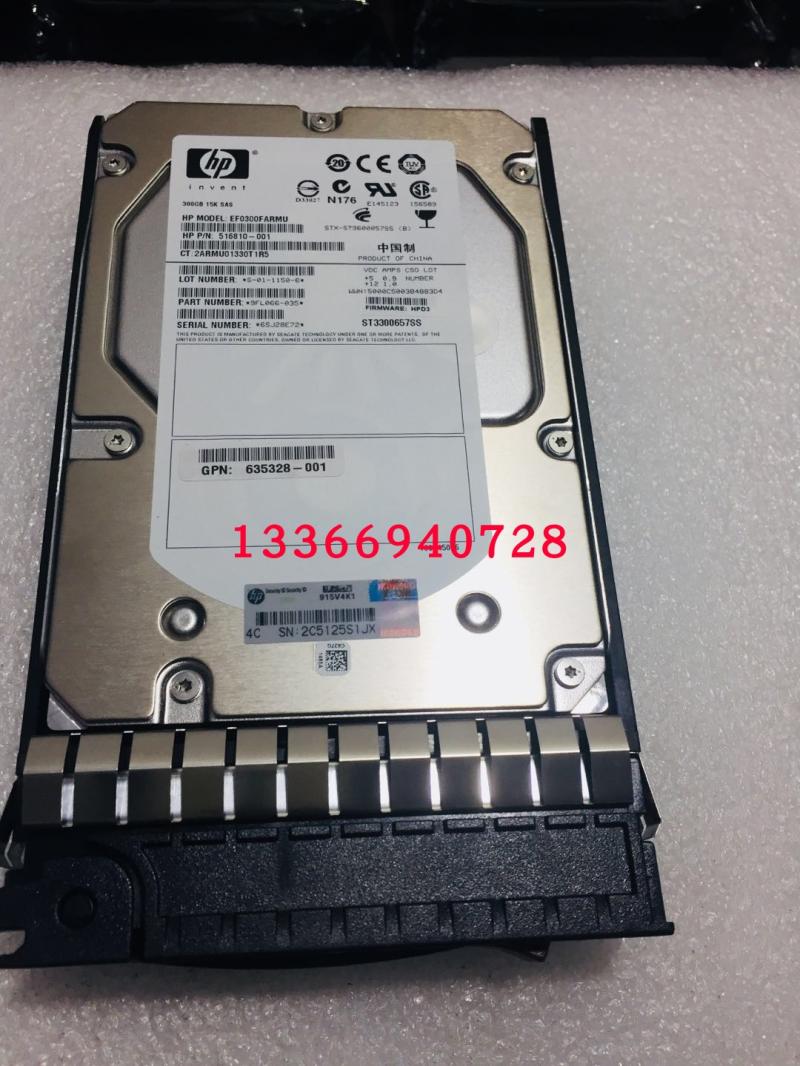 AP870A  583716-001  300G SAS 3 5 635328-001 EF0300FARMU