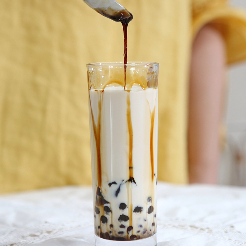 Zhang Xiaomeng new pint of black sugar pearl thick milk Artisanal Milk Tea Dirty Tea Frog Bump Milk is this flavor