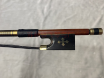  Brazilian wood Golden ebony cross tail library Violin bow Mongolian black horsetail performance grade cello