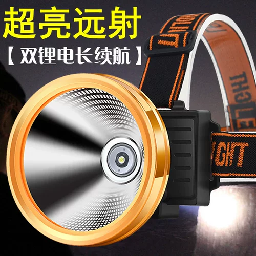 Светодиодный супер яркий фонарь, дорожный светильник, литиевые батарейки, шахтерская лампа, высокая мощность