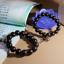 Ebony wood beads beaded bracelet purple sandalwood beads 12-20mm