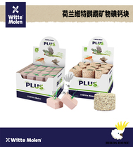 Dutch Witte magic wheel pet bird parrot mineral calcium iodine calcium block molar Stone supplement trace elements