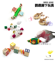 The birds head of the parrots toy the parrot the toy the large