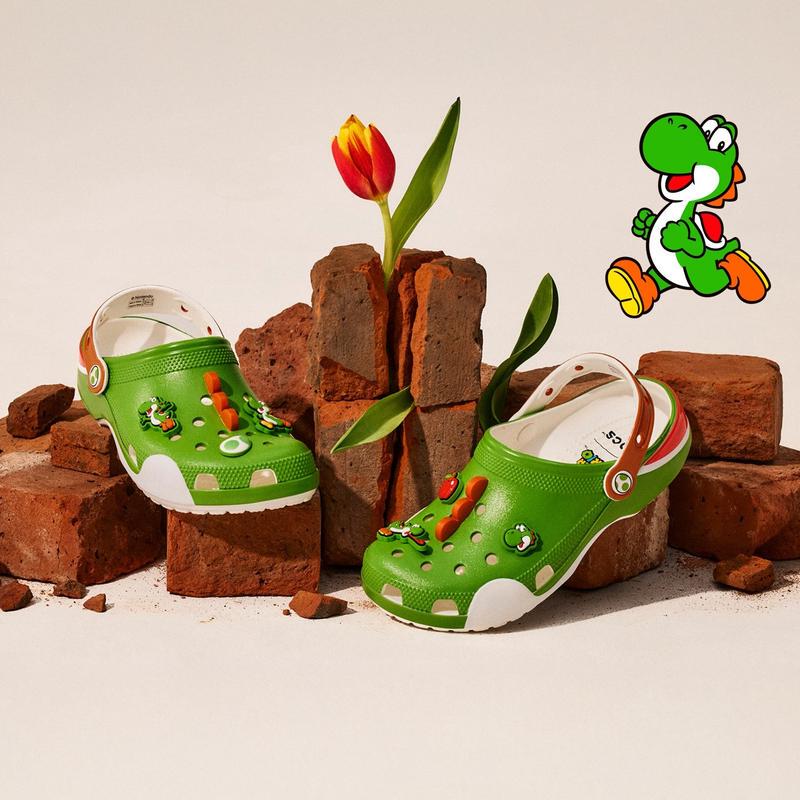Purchasing Agent for Crocs Yoshi Super Mario Series Lightweight Breathable Waterproof Clogs Sandals Slippers New Model Purchasing Agent for Crocs Yoshi Super Mario Series Lightweight Breathable Waterproof Clogs Sandals Slippers New Model