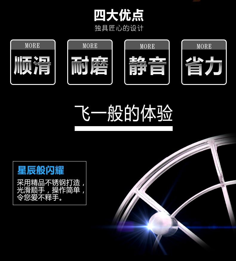 たこホイールステンレスフライホイールたこ糸ホイールマルチサイズスリングホイール省力大型たこホイール,タオバオ代行-チャイナトレーディング